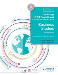Image of CAMBRIDGE IGCSE BUSINESS STUDIES